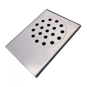 Ralo Para Box De Banheiro Pratic 14,3cm Inox