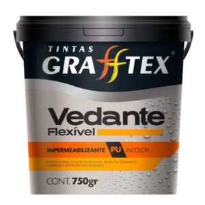 Vedante Flexível PU Impermeabilizante Incolor Grafftex 750G