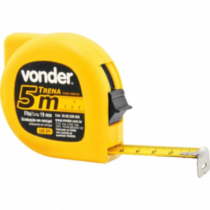 Trena Vonder 5 Metros 19mm Profissional Em Aço